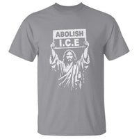 Jesus Abolish Ice Protest T Shirt Religious Faith Justice and Freedom Resistance