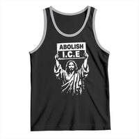 Jesus Abolish Ice Protest Tank Top Religious Faith Justice and Freedom Resistance