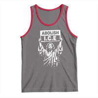 Jesus Abolish Ice Protest Tank Top Religious Faith Justice and Freedom Resistance