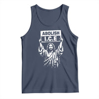 Jesus Abolish Ice Protest Tank Top Religious Faith Justice and Freedom Resistance