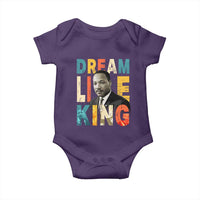 Dream Like King Inspirational MLK Graphic Baby Onesie Civil Rights Legacy Tribute