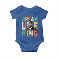 Dream Like King Inspirational MLK Graphic Baby Onesie Civil Rights Legacy Tribute