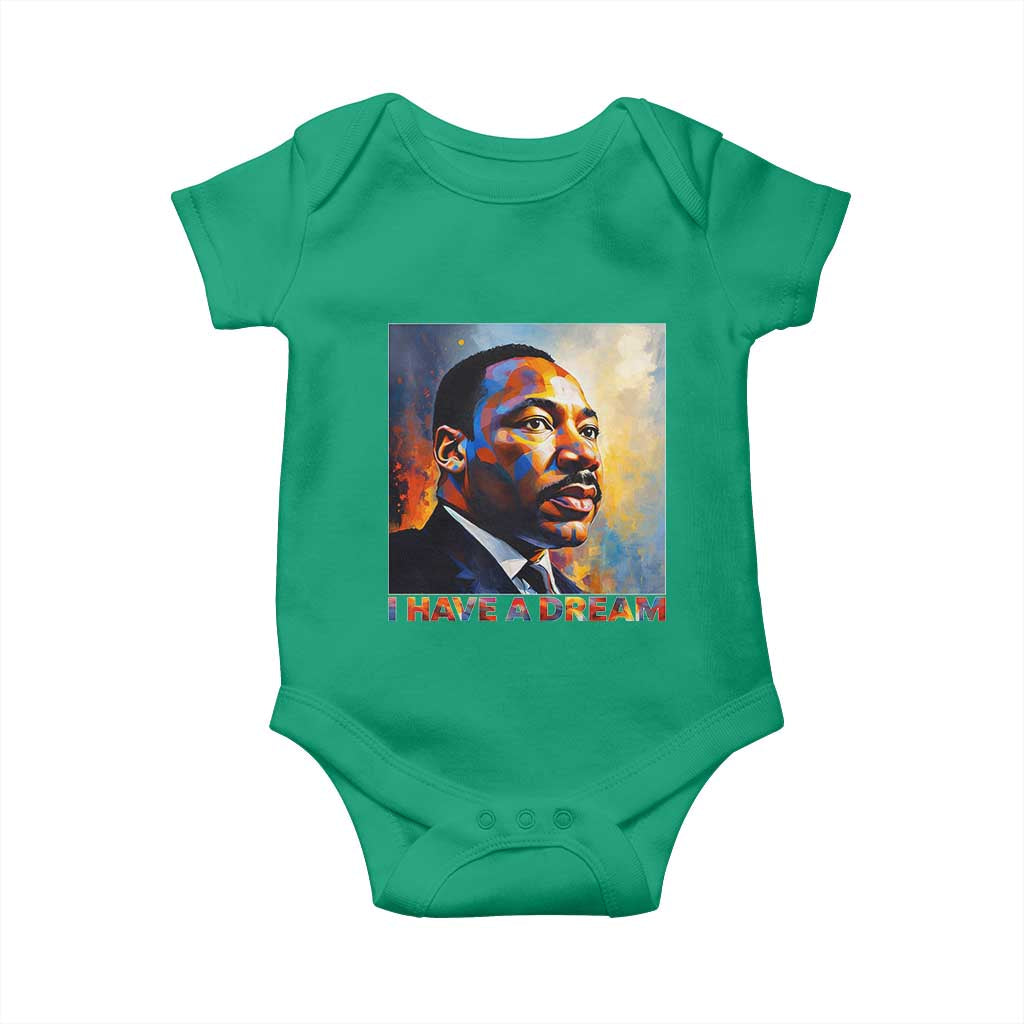 I Have A Dream Inspirational MLK Quotes Baby Onesie Equality and Justice Martin Luther King Tribute
