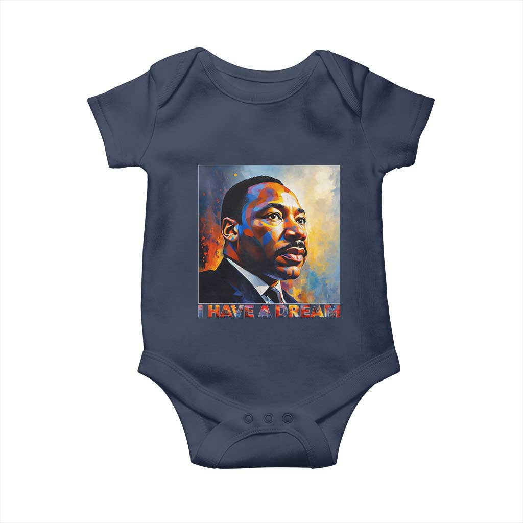 I Have A Dream Inspirational MLK Quotes Baby Onesie Equality and Justice Martin Luther King Tribute