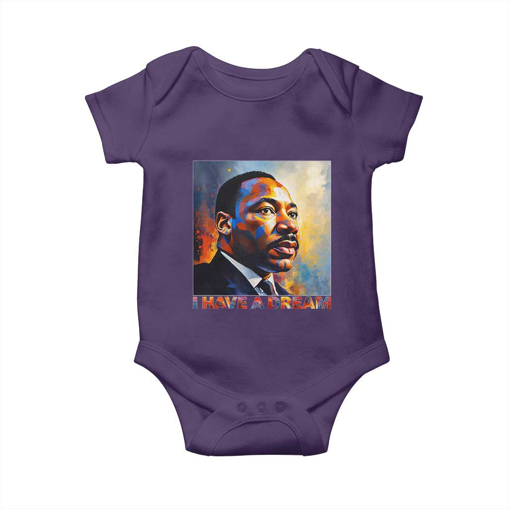 I Have A Dream Inspirational MLK Quotes Baby Onesie Equality and Justice Martin Luther King Tribute