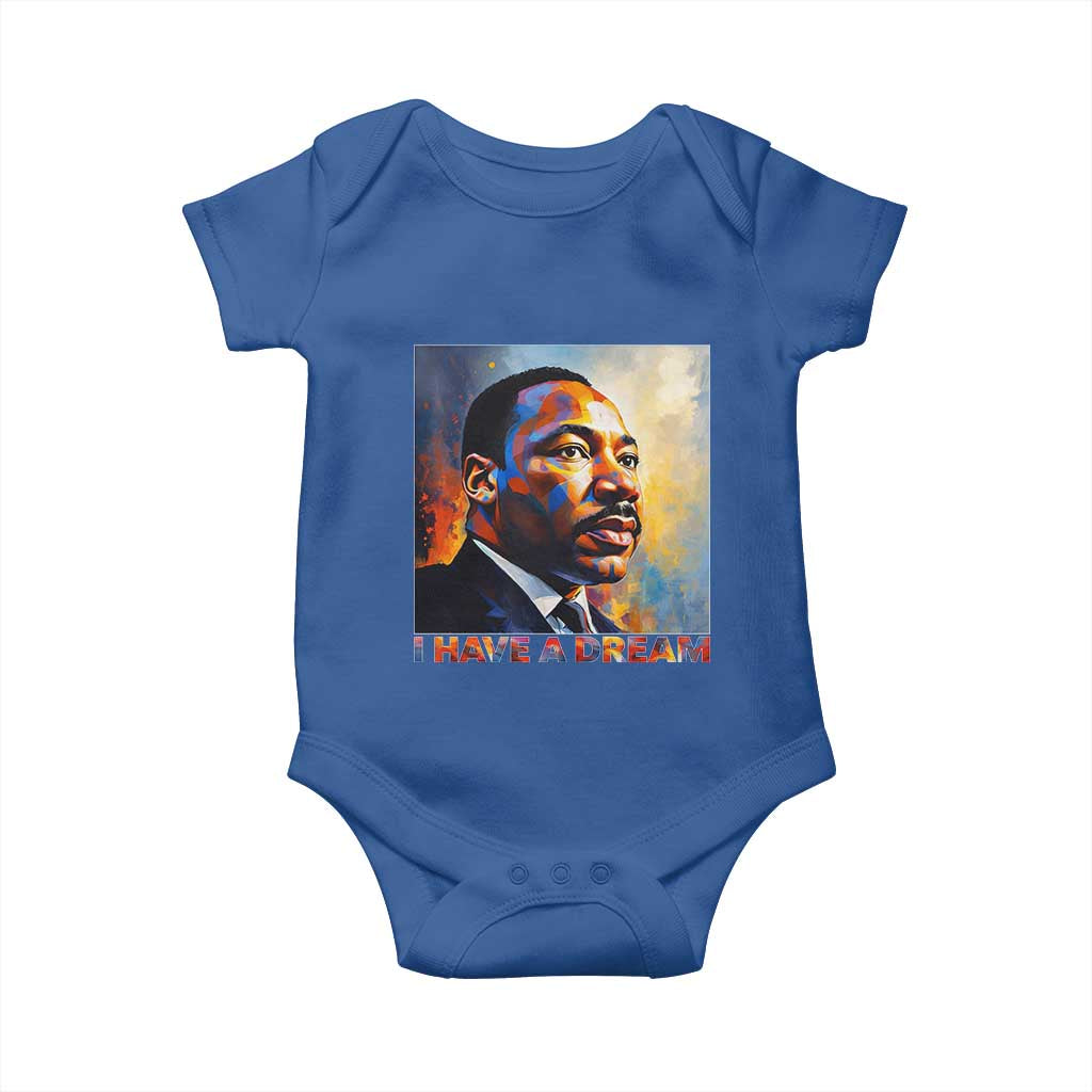 I Have A Dream Inspirational MLK Quotes Baby Onesie Equality and Justice Martin Luther King Tribute