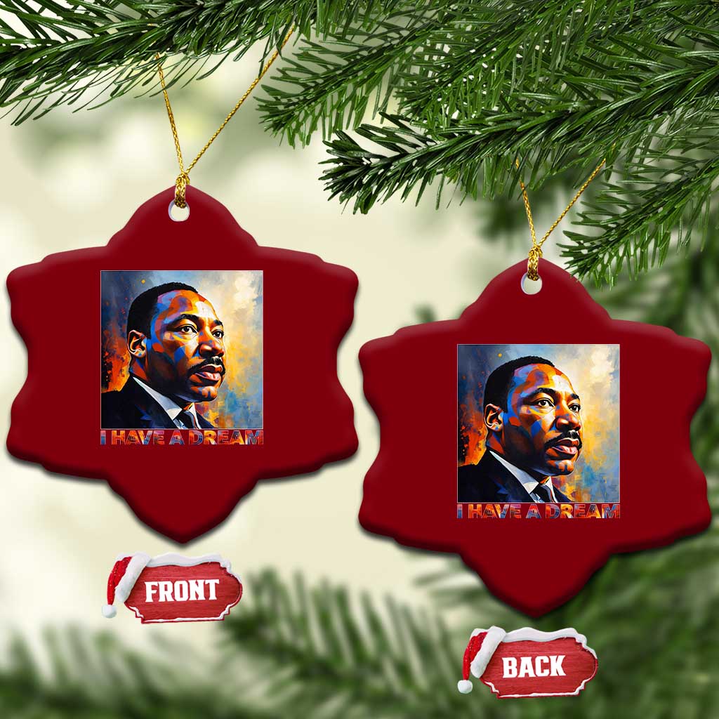 I Have A Dream Inspirational MLK Quotes Ceramic Ornament Equality and Justice Martin Luther King Tribute
