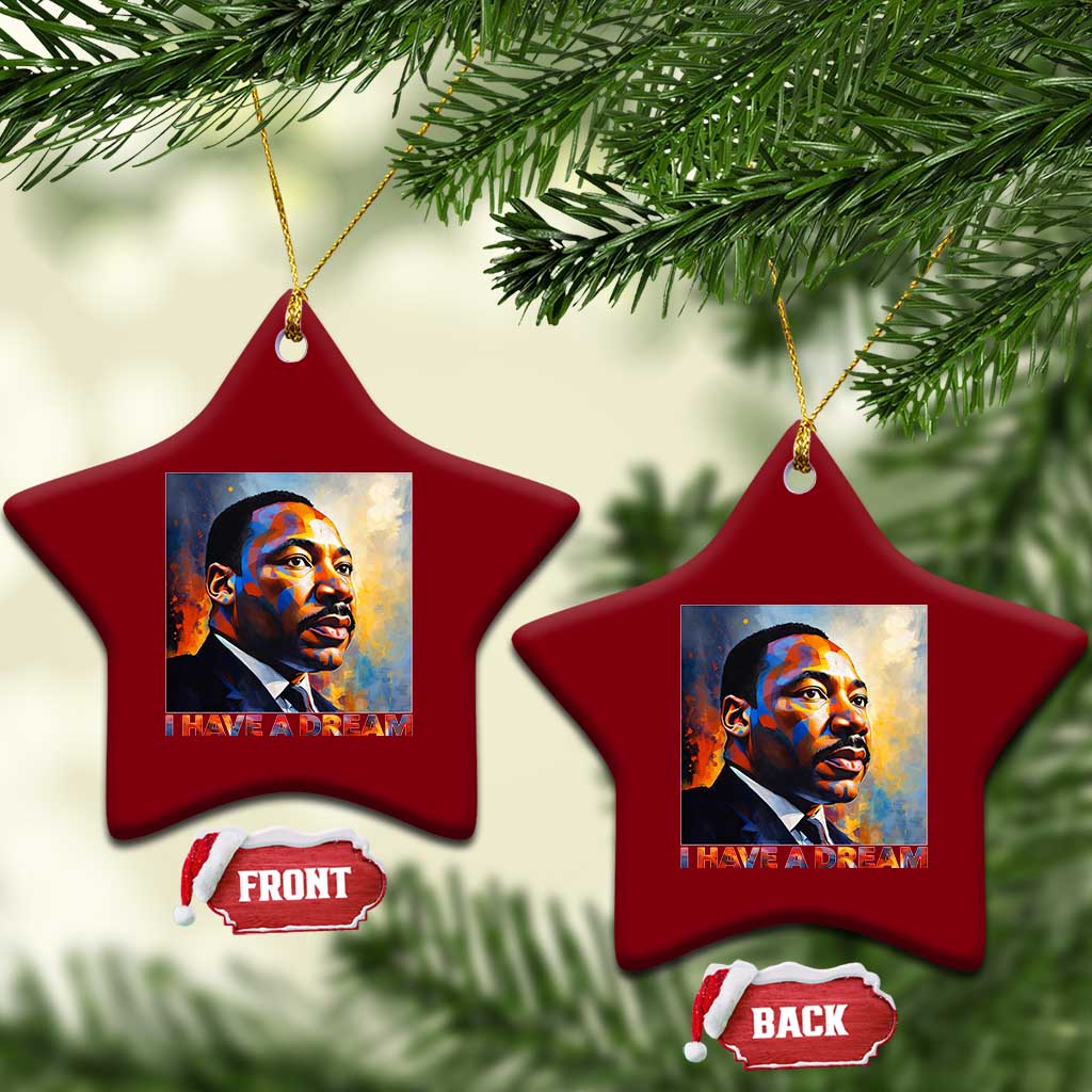 I Have A Dream Inspirational MLK Quotes Ceramic Ornament Equality and Justice Martin Luther King Tribute