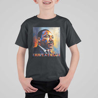 I Have A Dream Inspirational MLK Quotes T Shirt For Kid Equality and Justice Martin Luther King Tribute