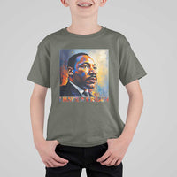 I Have A Dream Inspirational MLK Quotes T Shirt For Kid Equality and Justice Martin Luther King Tribute