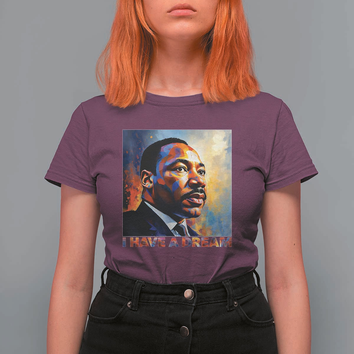 I Have A Dream Inspirational MLK Quotes T Shirt For Women Equality and Justice Martin Luther King Tribute
