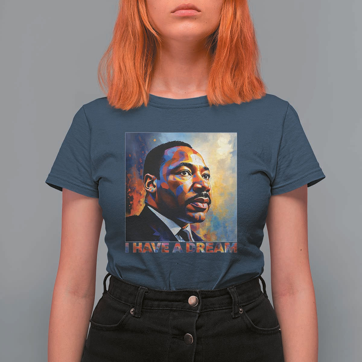 I Have A Dream Inspirational MLK Quotes T Shirt For Women Equality and Justice Martin Luther King Tribute