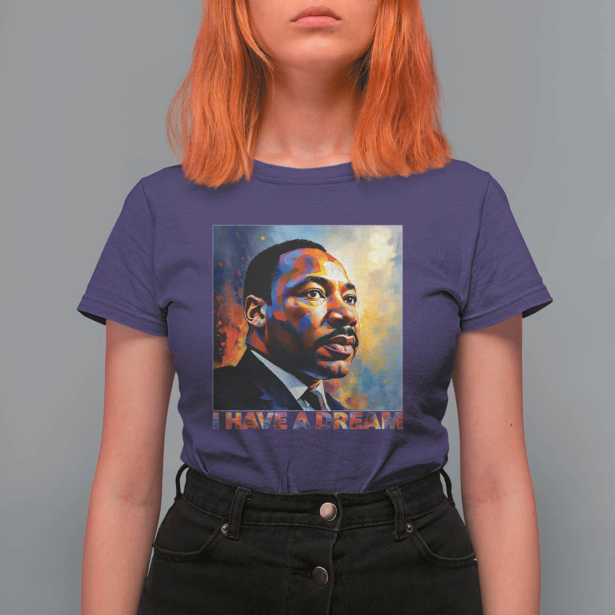 I Have A Dream Inspirational MLK Quotes T Shirt For Women Equality and Justice Martin Luther King Tribute