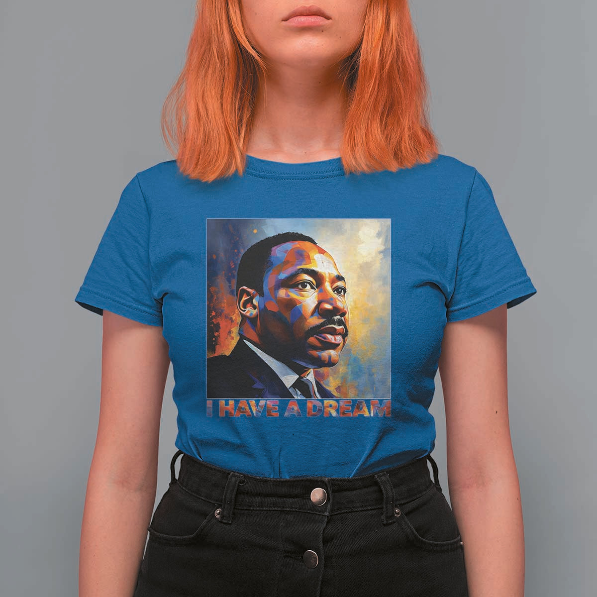 I Have A Dream Inspirational MLK Quotes T Shirt For Women Equality and Justice Martin Luther King Tribute
