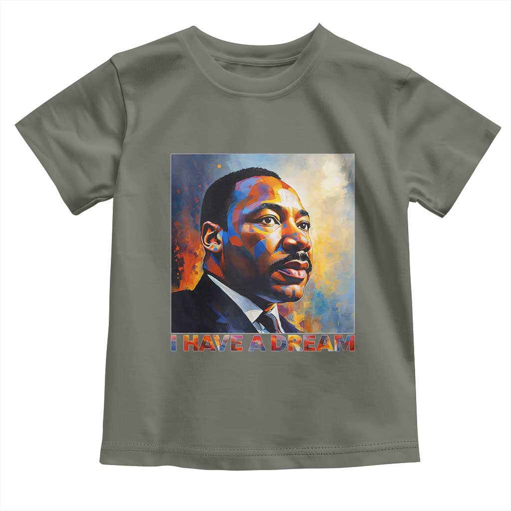 I Have A Dream Inspirational MLK Quotes Toddler T Shirt Equality and Justice Martin Luther King Tribute