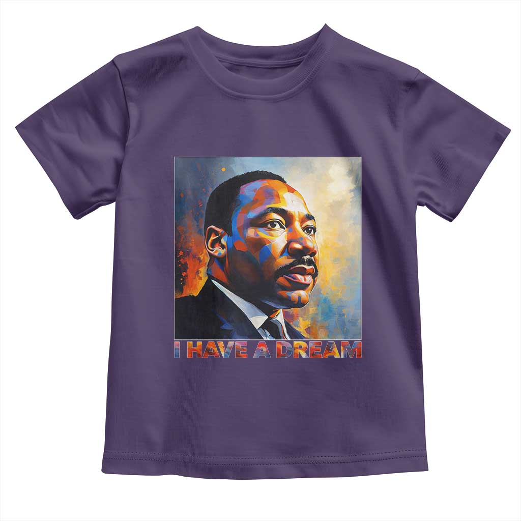I Have A Dream Inspirational MLK Quotes Toddler T Shirt Equality and Justice Martin Luther King Tribute