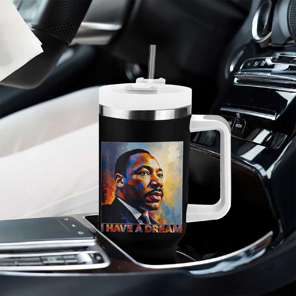 I Have A Dream Inspirational MLK Quotes Tumbler With Handle Equality and Justice Martin Luther King Tribute