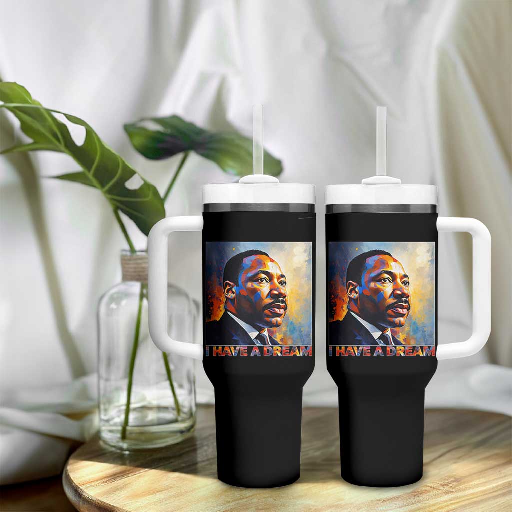 I Have A Dream Inspirational MLK Quotes Tumbler With Handle Equality and Justice Martin Luther King Tribute