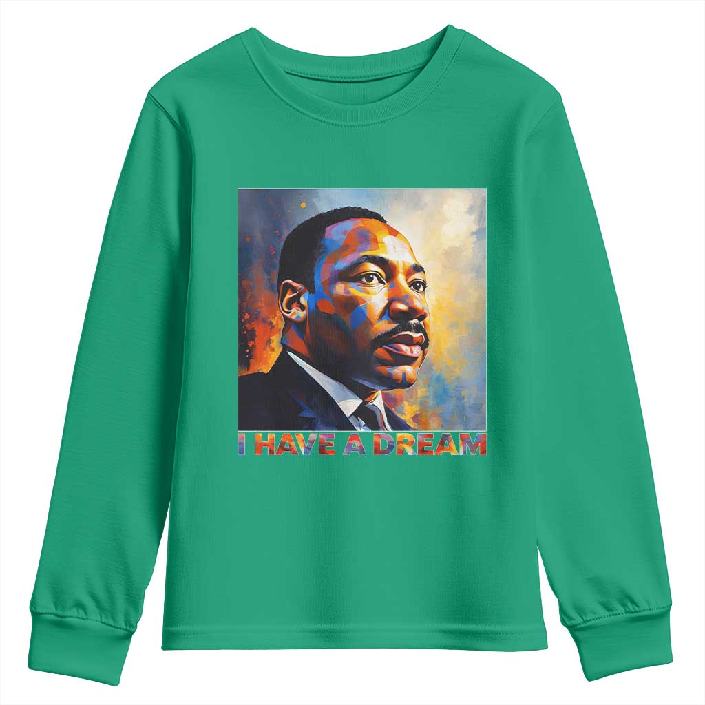 I Have A Dream Inspirational MLK Quotes Youth Sweatshirt Equality and Justice Martin Luther King Tribute