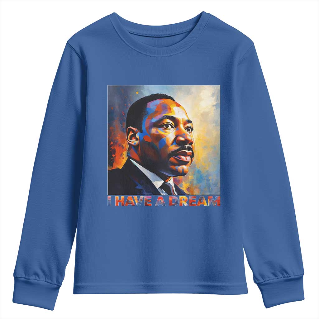 I Have A Dream Inspirational MLK Quotes Youth Sweatshirt Equality and Justice Martin Luther King Tribute
