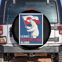 Leave Greenland Alone Polar Bear Resist Spare Tire Cover Vintage Patriotic Propaganda Sovereignty Protest