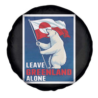 Leave Greenland Alone Polar Bear Resist Spare Tire Cover Vintage Patriotic Propaganda Sovereignty Protest