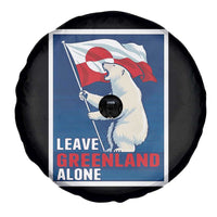 Leave Greenland Alone Polar Bear Resist Spare Tire Cover Vintage Patriotic Propaganda Sovereignty Protest