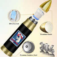 Leave Greenland Alone Polar Bear Resist Bullet Tumbler Vintage Patriotic Propaganda Sovereignty Protest