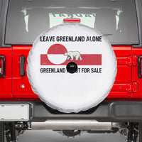Leave Greenland Alone Polar Bear Protest Spare Tire Cover Not For Sale Patriotic Flag