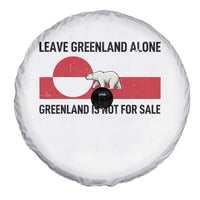 Leave Greenland Alone Polar Bear Protest Spare Tire Cover Not For Sale Patriotic Flag