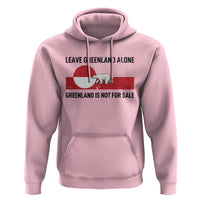 Leave Greenland Alone Polar Bear Protest Hoodie Not For Sale Patriotic Flag