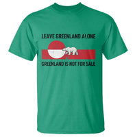 Leave Greenland Alone Polar Bear Protest T Shirt Not For Sale Patriotic Flag