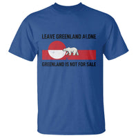 Leave Greenland Alone Polar Bear Protest T Shirt Not For Sale Patriotic Flag