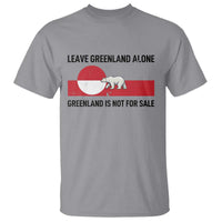 Leave Greenland Alone Polar Bear Protest T Shirt Not For Sale Patriotic Flag