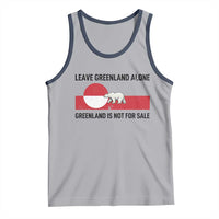 Leave Greenland Alone Polar Bear Protest Tank Top Not For Sale Patriotic Flag