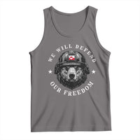 Greenland Bear We Will Defend Our Freedom Tank Top Polar Bear Soldier National Pride