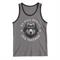 Greenland Bear We Will Defend Our Freedom Tank Top Polar Bear Soldier National Pride