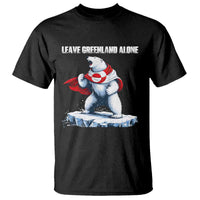 Heroic Polar Bear Leave Greenland Alone T Shirt Patriotic Island Sovereignty Protest