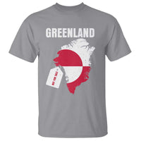 Greenland Not For Sale Patriotic T Shirt Grunge Flag and Price Tag Protest