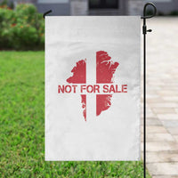 Denmark Stand With Greenland Not For Sale Garden Flag Danish Flag Unity Support Protest