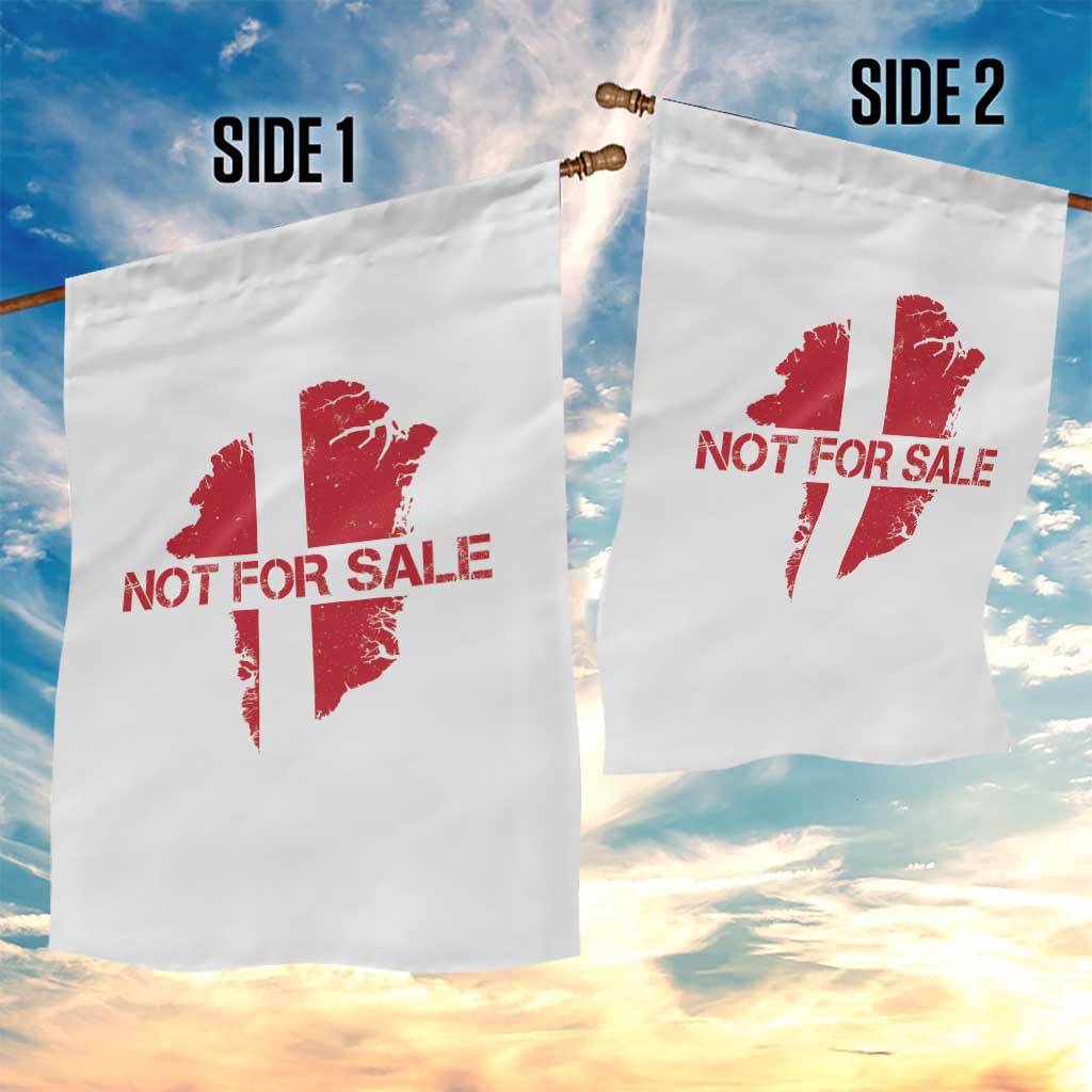 Denmark Stand With Greenland Not For Sale Garden Flag Danish Flag Unity Support Protest