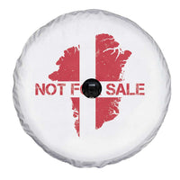 Denmark Stand With Greenland Not For Sale Spare Tire Cover Danish Flag Unity Support Protest