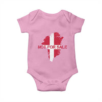 Denmark Stand With Greenland Not For Sale Baby Onesie Danish Flag Unity Support Protest