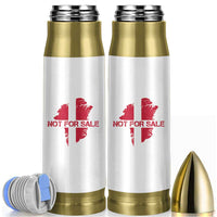 Denmark Stand With Greenland Not For Sale Bullet Tumbler Danish Flag Unity Support Protest