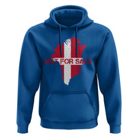 Denmark Stand With Greenland Not For Sale Hoodie Danish Flag Unity Support Protest