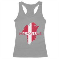 Denmark Stand With Greenland Not For Sale Racerback Tank Top Danish Flag Unity Support Protest