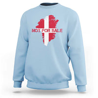 Denmark Stand With Greenland Not For Sale Sweatshirt Danish Flag Unity Support Protest