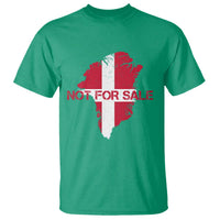 Denmark Stand With Greenland Not For Sale T Shirt Danish Flag Unity Support Protest