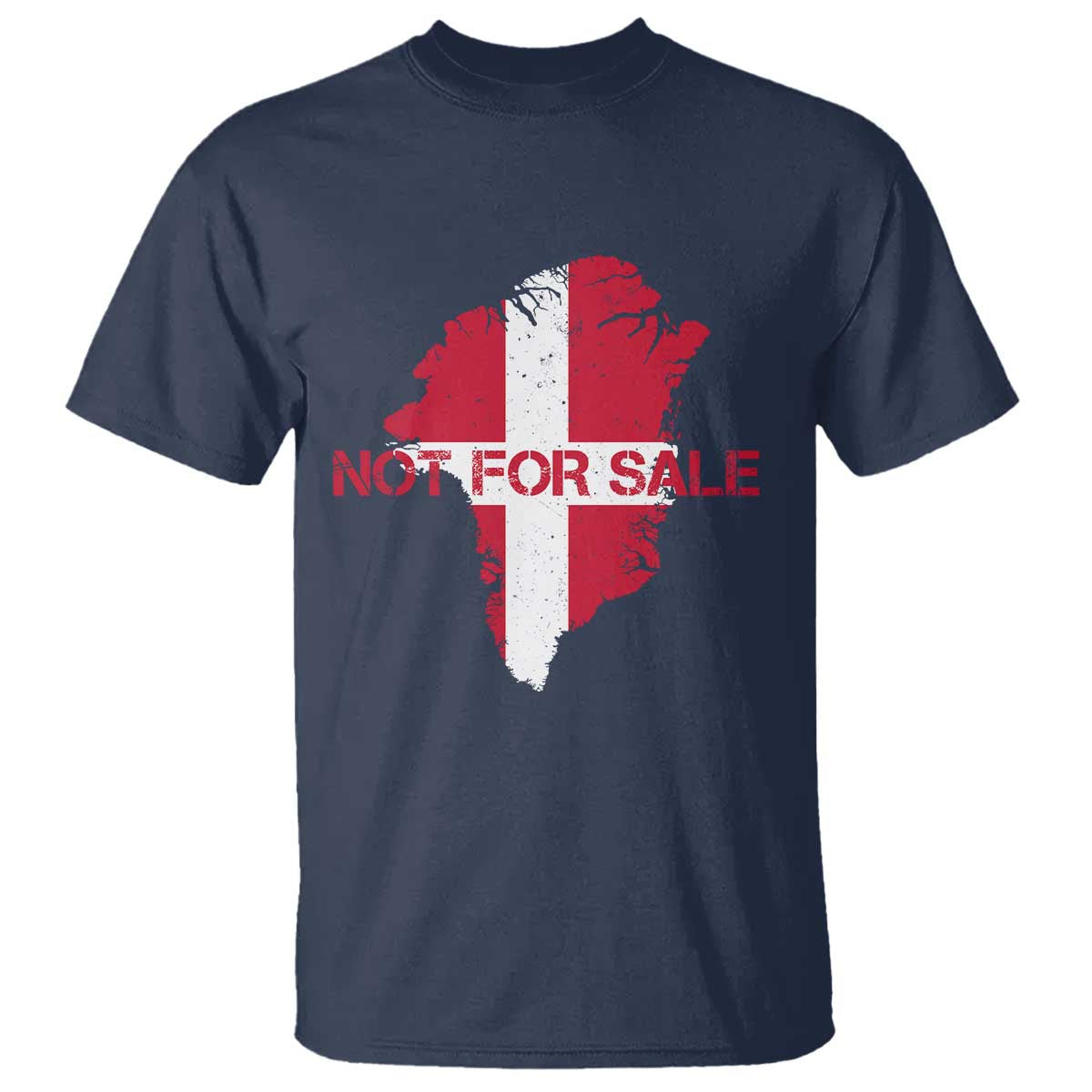 Denmark Stand With Greenland Not For Sale T Shirt Danish Flag Unity Support Protest