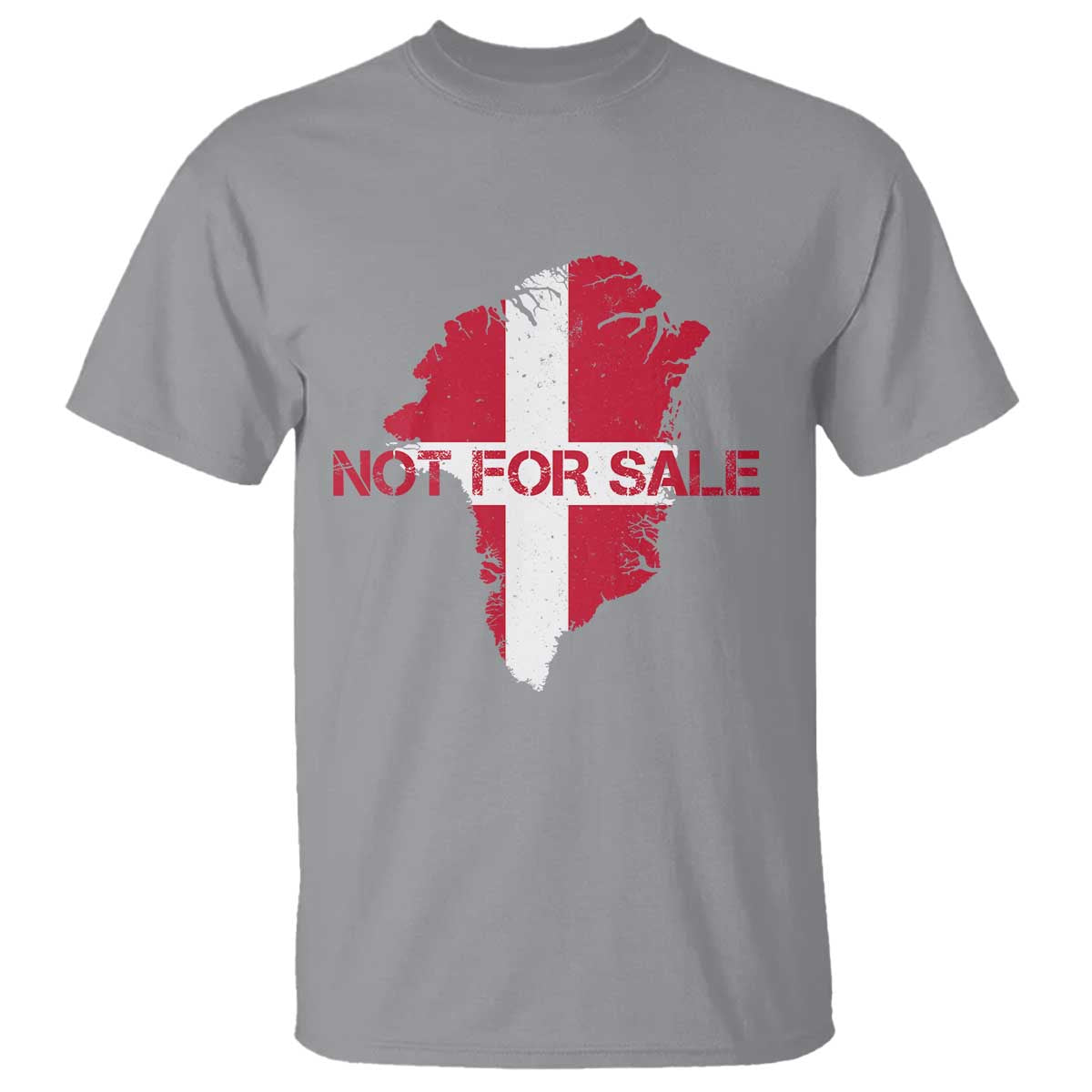 Denmark Stand With Greenland Not For Sale T Shirt Danish Flag Unity Support Protest